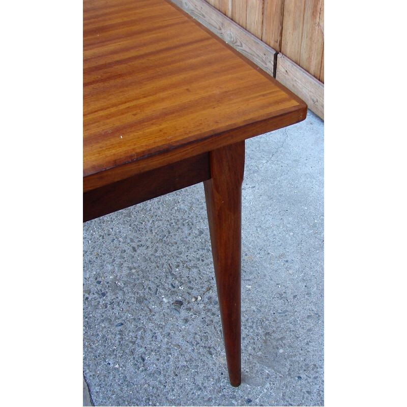 Mid century teak folding table, 1960s