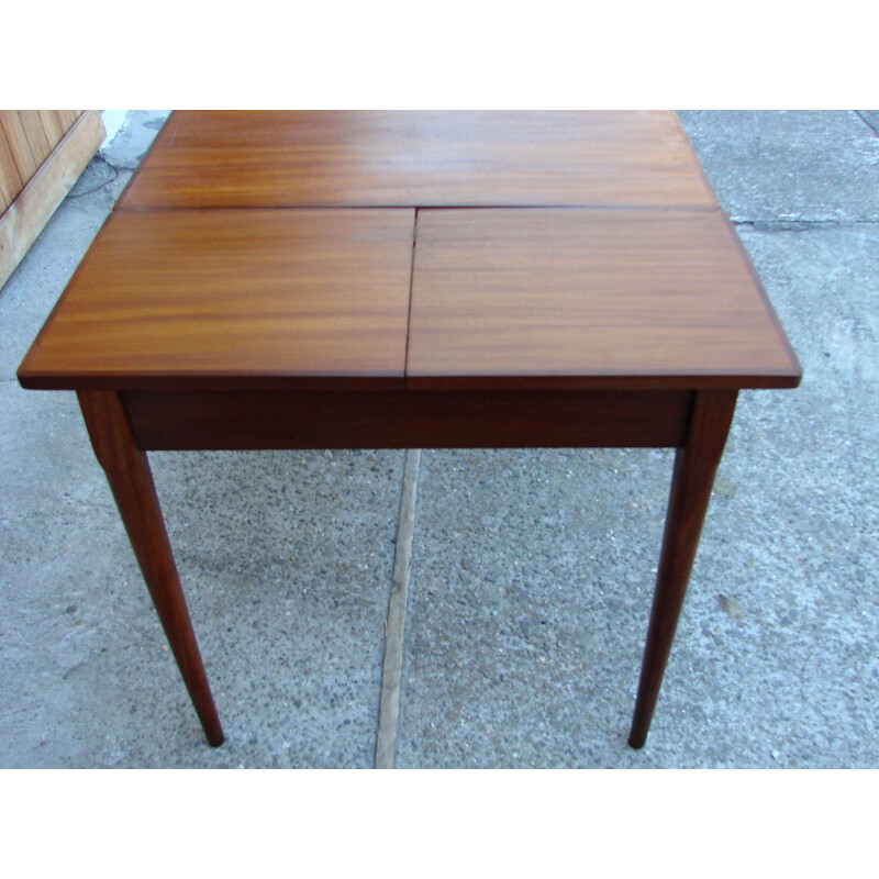 Mid century teak folding table, 1960s