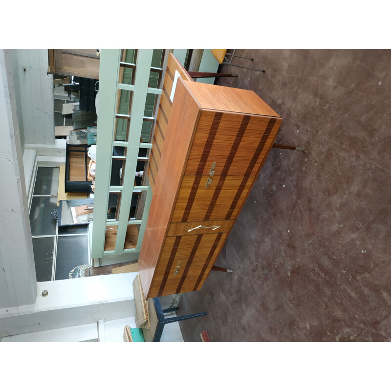 Vintage sideboard with tapered legs