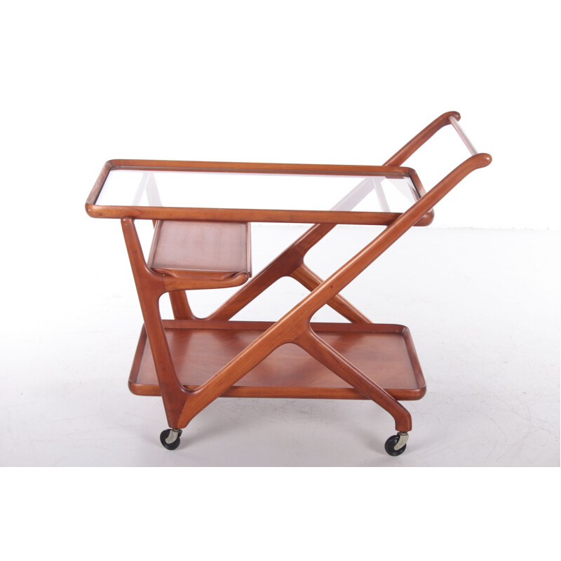 Chariot design vintage par Cesare Lacca pour Cassina, Italie 1950