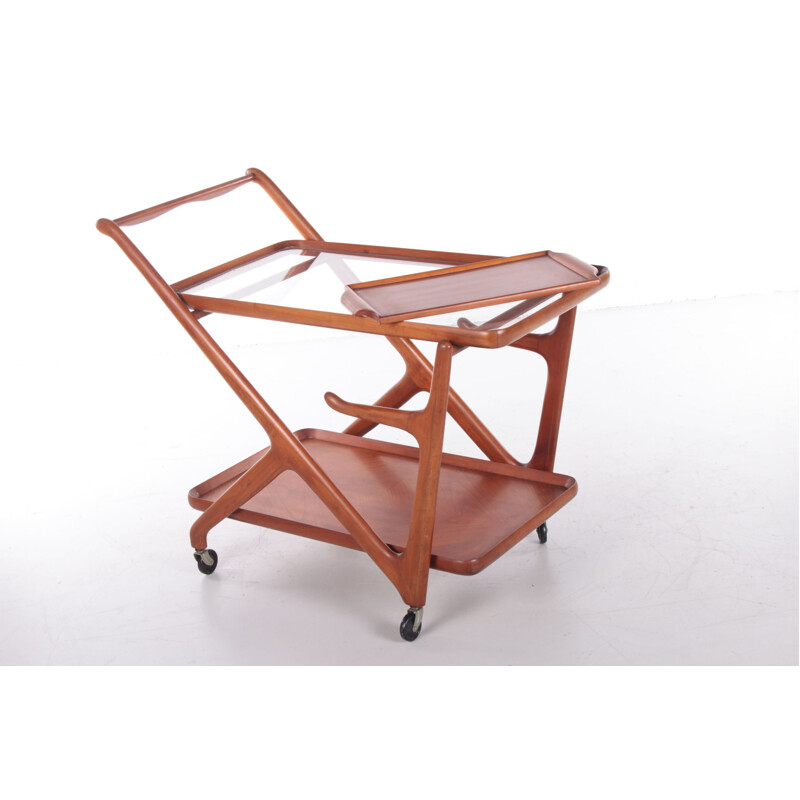 Vintage design trolley by Cesare Lacca for Cassina, Italy 1950s