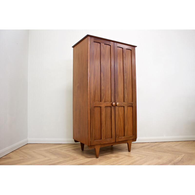 Mid century teak wardrobe by John Herbert for A. Younger Ltd, 1960s