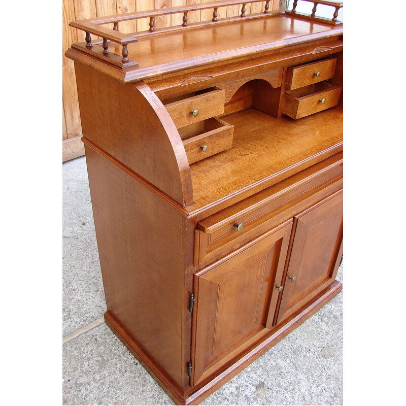 Mid century oak secretary, 1960s