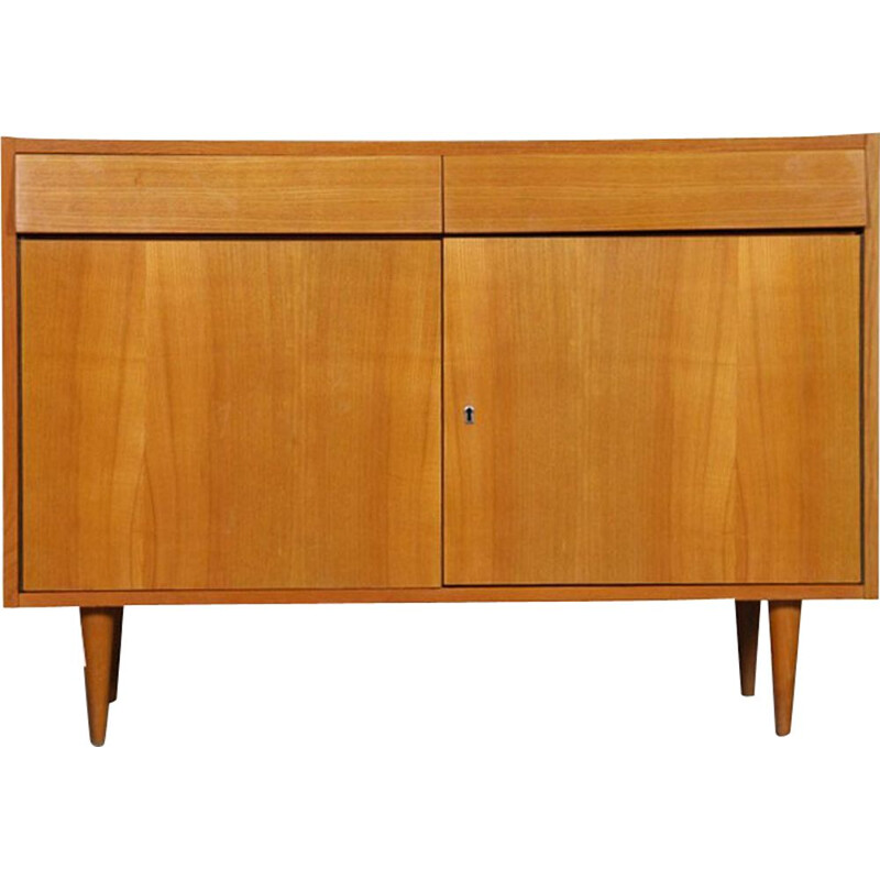 Vintage oak sideboard by UP Zavody, Czechoslovakia 1960S