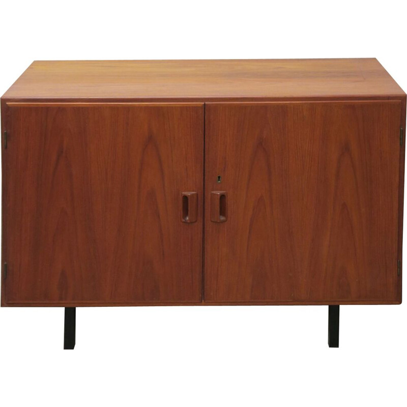 Scandinavian vintage teak sideboard for Søborg Møbelfabrik, Denmark 1960s