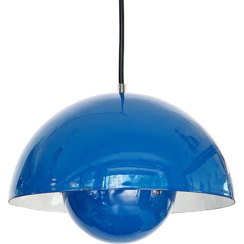 Mid century pendant lamp VP1 Flowerpot by Verner Panton for Louis Poulsen, Denmark 1960s