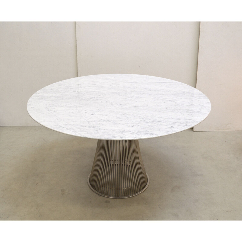 Table vintage en marbre de Warren Platner pour Knoll International, 1960