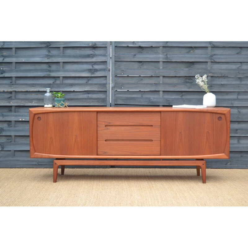 Vintage teak sideboard by Arne Hovmand-Olsen, Denmark