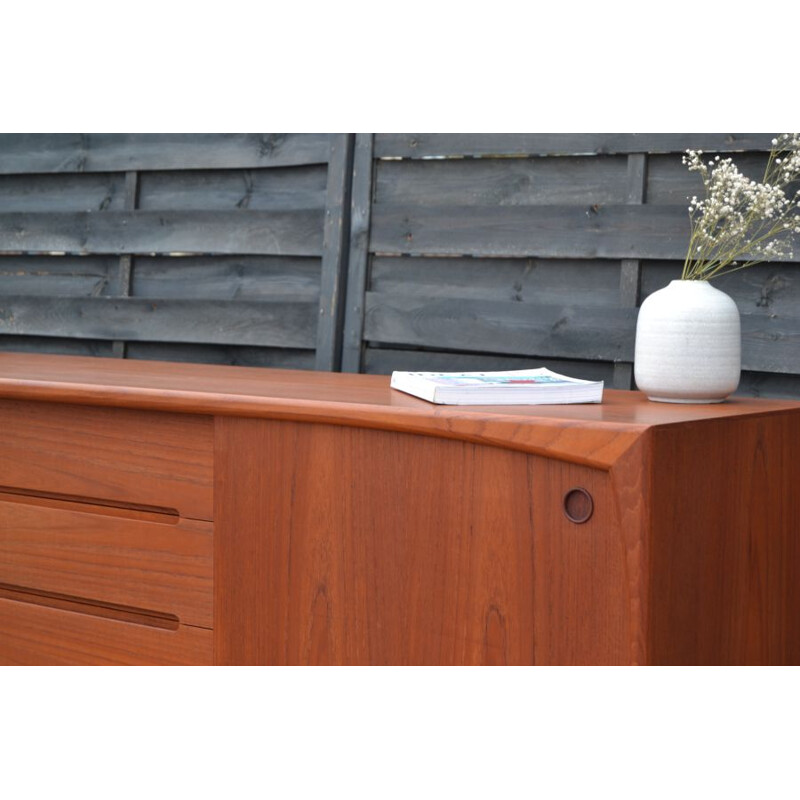 Vintage teak sideboard by Arne Hovmand-Olsen, Denmark