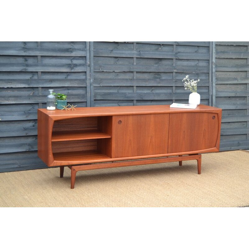 Vintage teak sideboard by Arne Hovmand-Olsen, Denmark