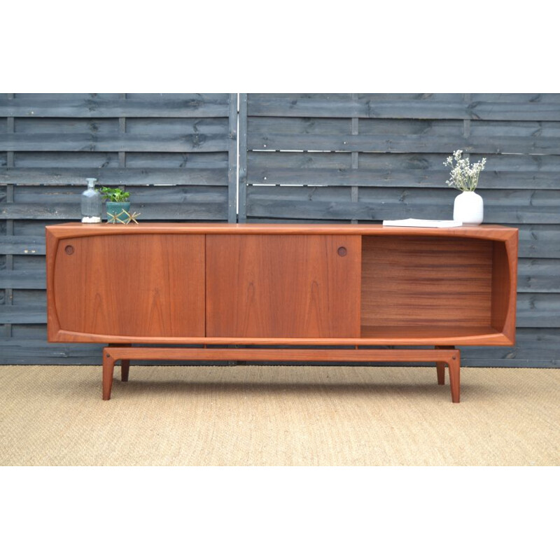 Vintage teak sideboard by Arne Hovmand-Olsen, Denmark