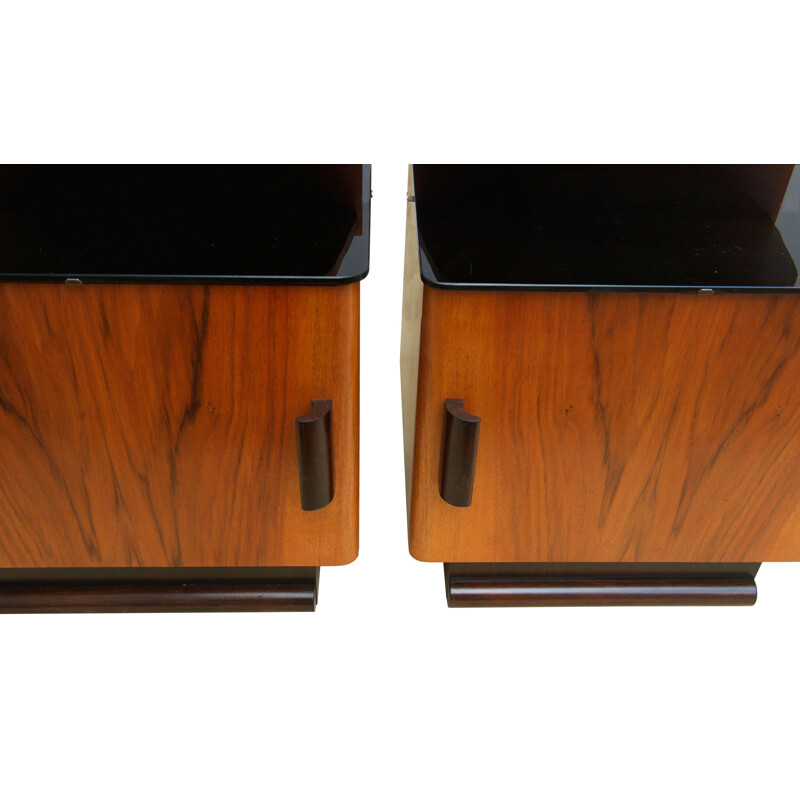 Pair of mid century bedside tables, 1950s