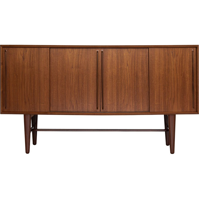 Enfilade vintage en teck par Arne Vodder pour HP Hansen, Danemark 1960