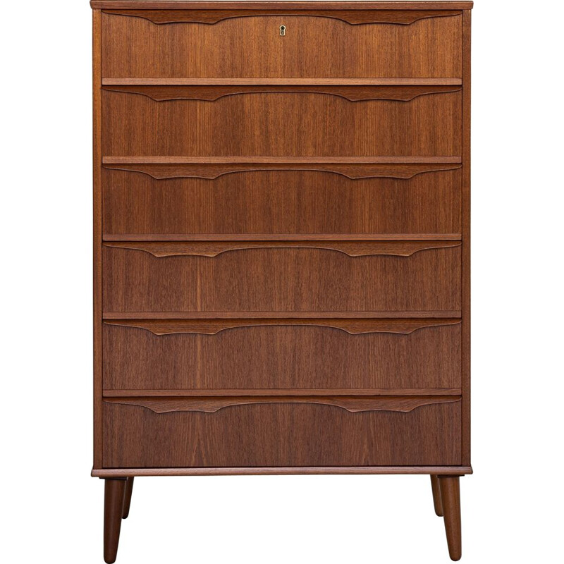 Mid century chest of 6 drawers by Klaus Okholm for Trekanten, Denmark 1960s