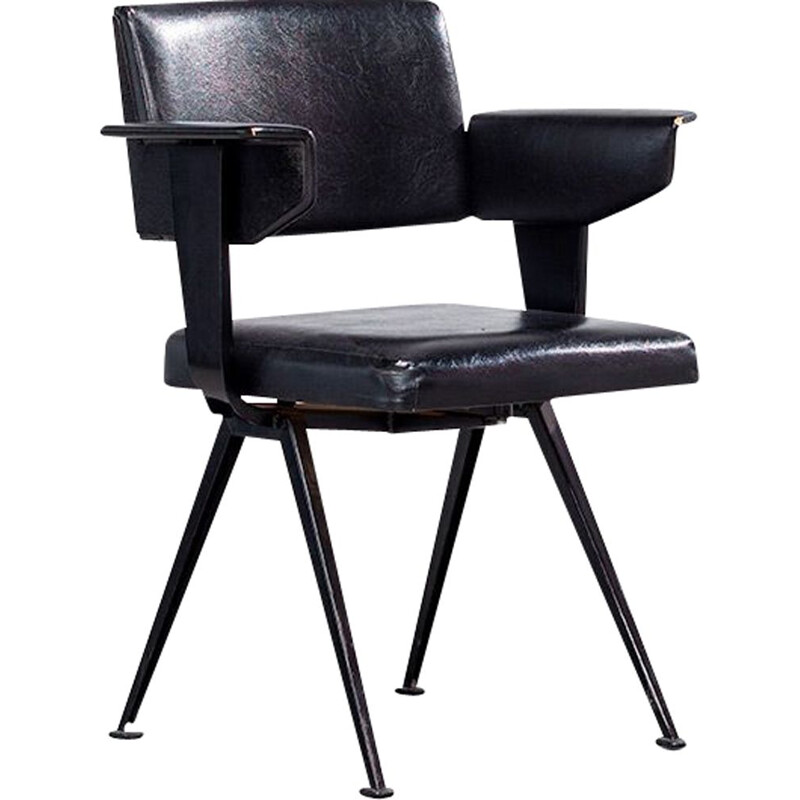 Vintage resort desk armchair by Friso Kramer for Ahrend de Cirkel, Holland 1960s