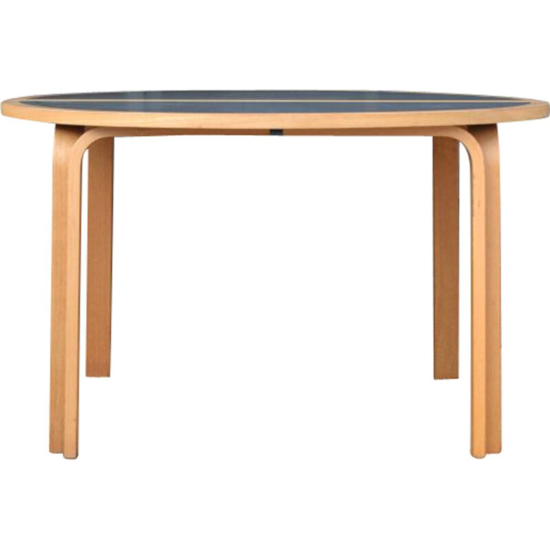 Vintage beech table by Rud Thygesen and Johnny Sørensen for Magnus Olesen, Denmark