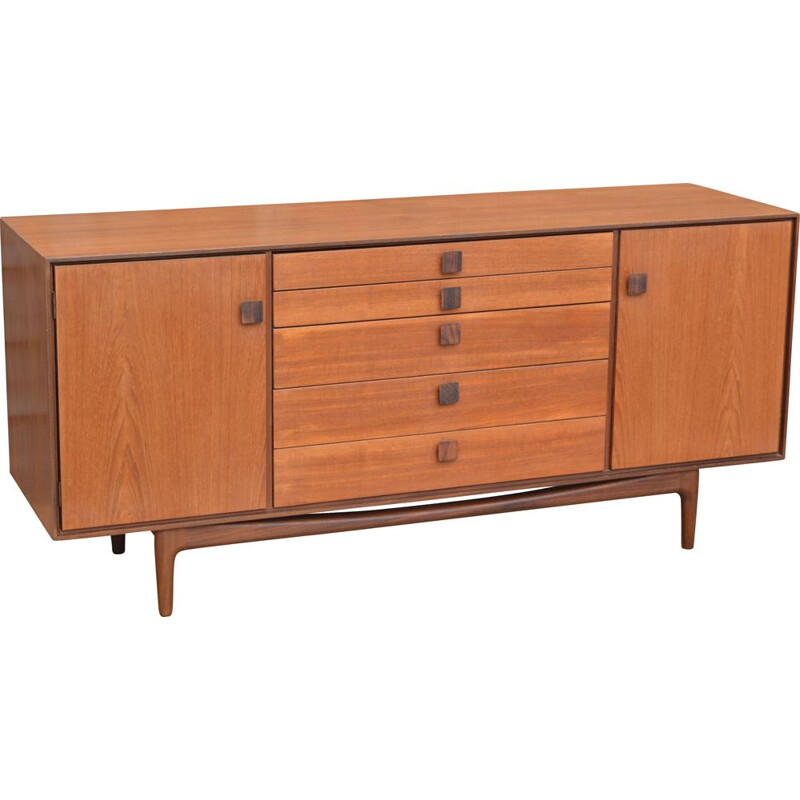 Vintage teakhouten dressoir van Kofod Larsen voor G-plan