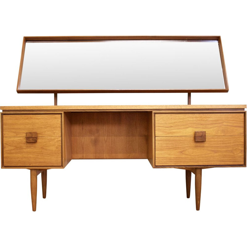 Mid century teak dressing table by Ib Kofod Larsen for G-Plan, UK 1960s