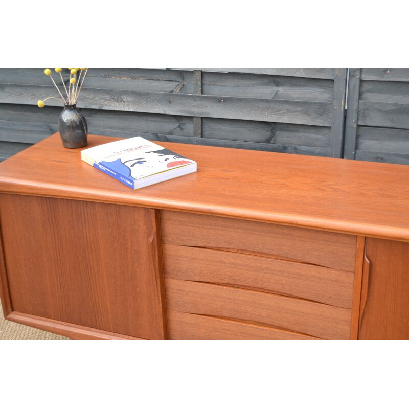 Vintage teak sideboard by Gunni Omann for Axel Christiansen Odder, Denmark