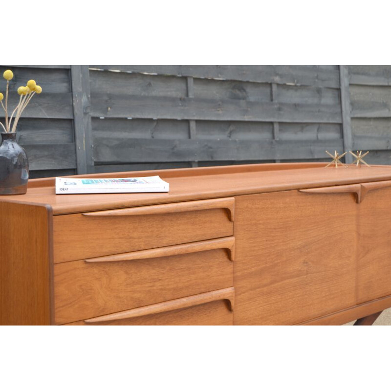 Vintage teak scottish sideboard by Val Rossi for Beithcraft