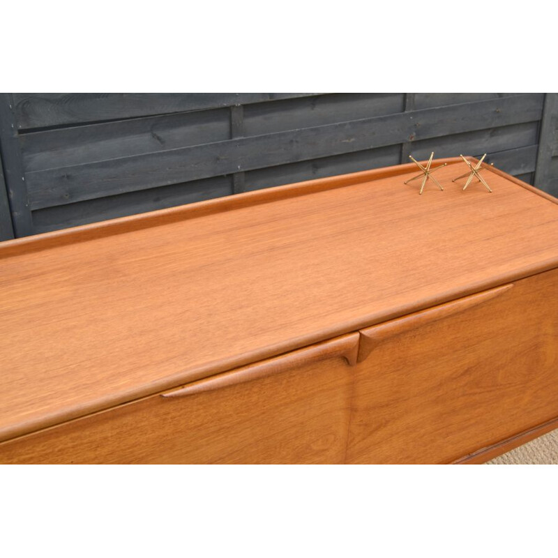 Vintage teak scottish sideboard by Val Rossi for Beithcraft