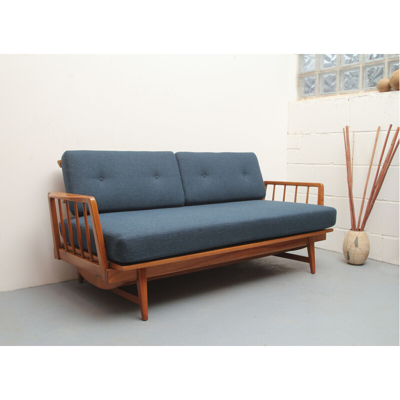 Vintage daybed in cherrywood by WK-Furniture, 1950s