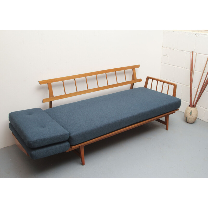 Vintage daybed in cherrywood by WK-Furniture, 1950s