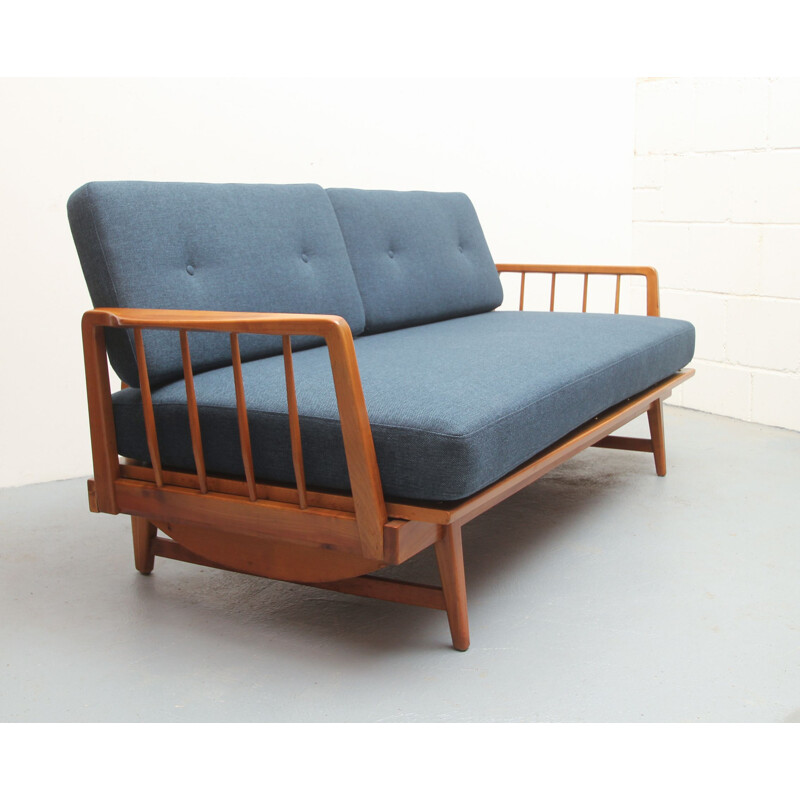 Vintage daybed in cherrywood by WK-Furniture, 1950s