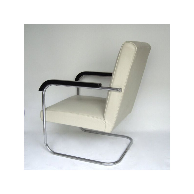 Pair of vintage Thonet B 36 p armchairs by A. Lorenz, 1935s