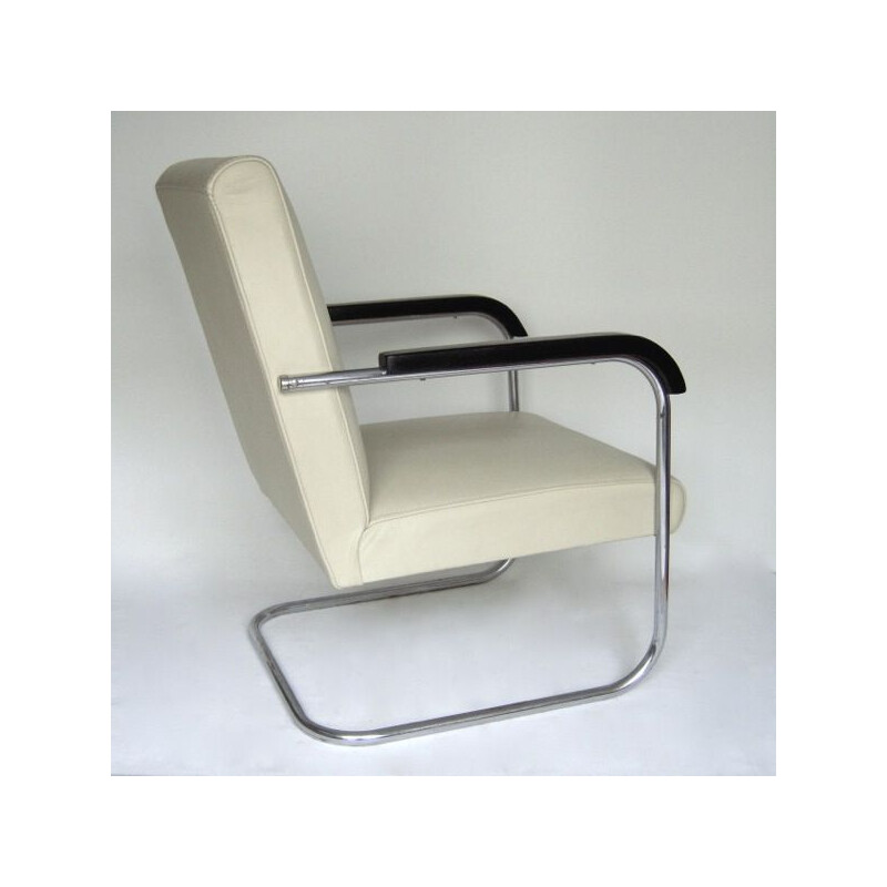 Paar vintage Thonet B 36 p fauteuils van A. Lorenz, 1935