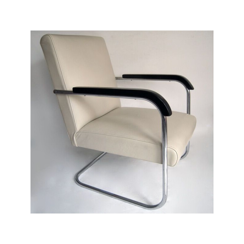 Pair of vintage Thonet B 36 p armchairs by A. Lorenz, 1935s