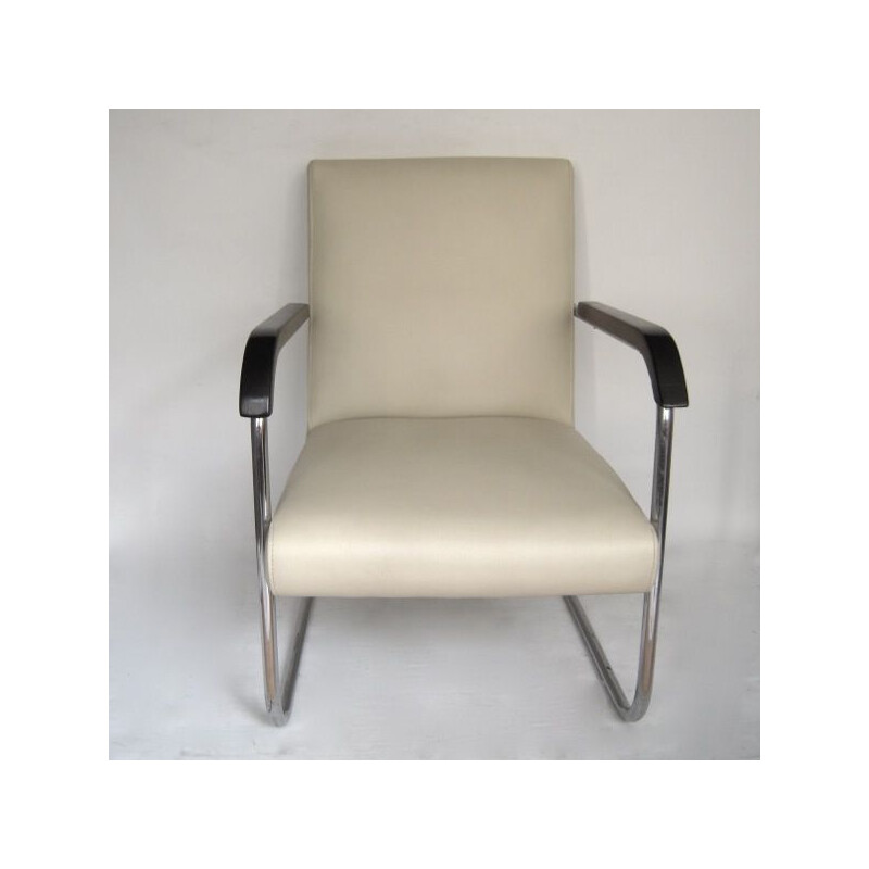 Pair of vintage Thonet B 36 p armchairs by A. Lorenz, 1935s