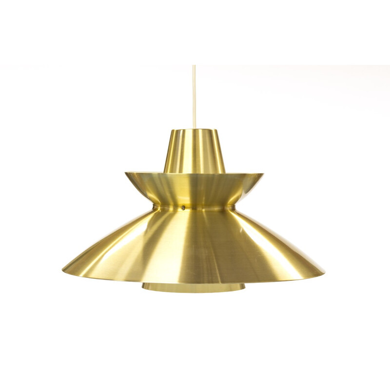 Large Nordisk Solar Compagni "Søværnspendel" pendant light, Jorn UTZON - 1950s