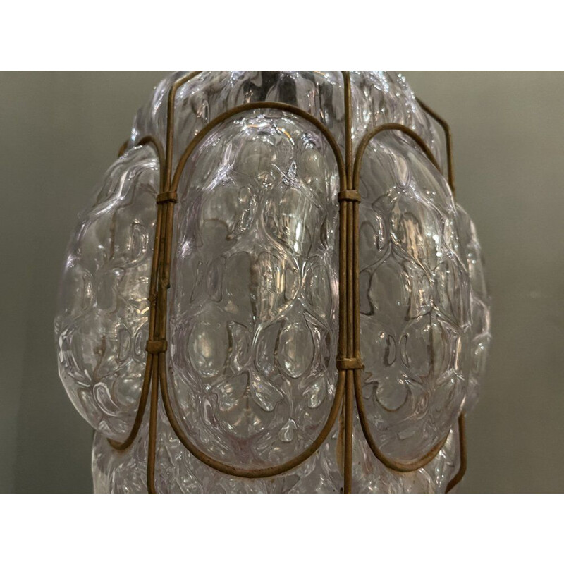 Vintage Murano glass lamp pendant, 1960s