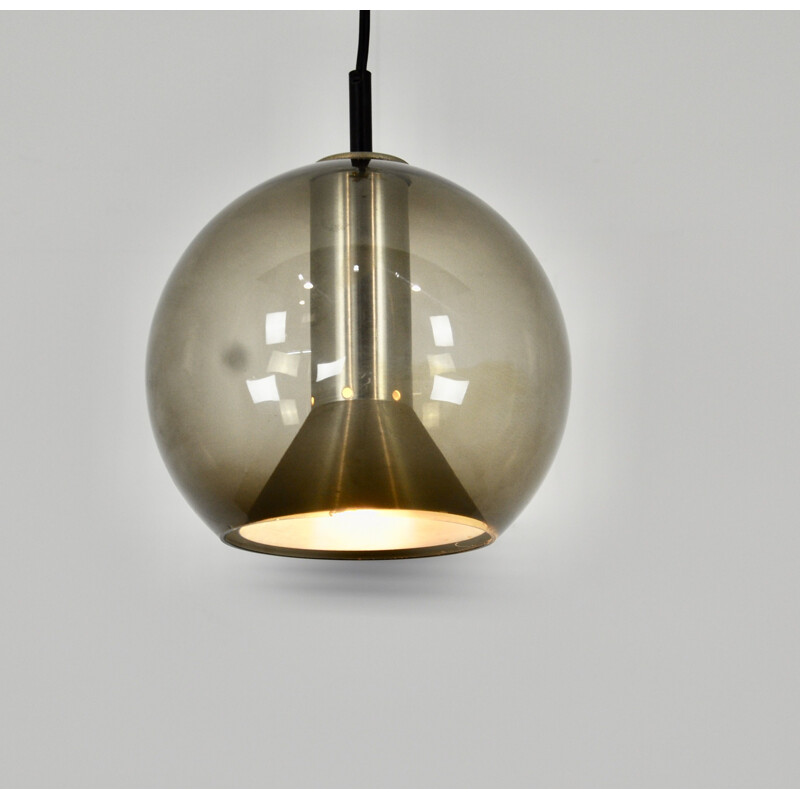 Vintage globe suspension by Frank Ligtelijn for Raak, 1960s