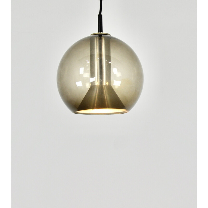 Vintage globe suspension by Frank Ligtelijn for Raak, 1960s