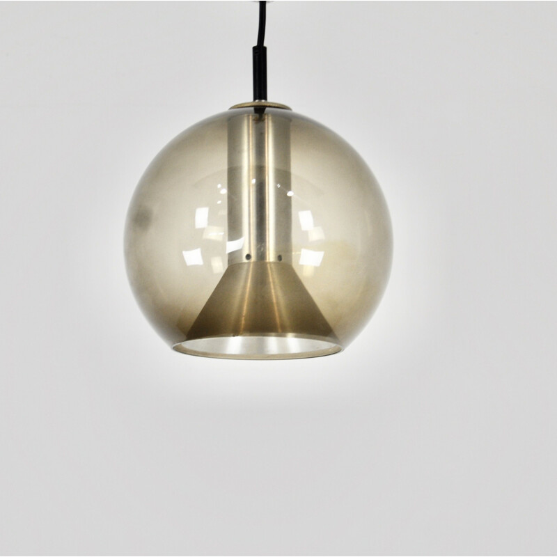 Vintage globe suspension by Frank Ligtelijn for Raak, 1960s