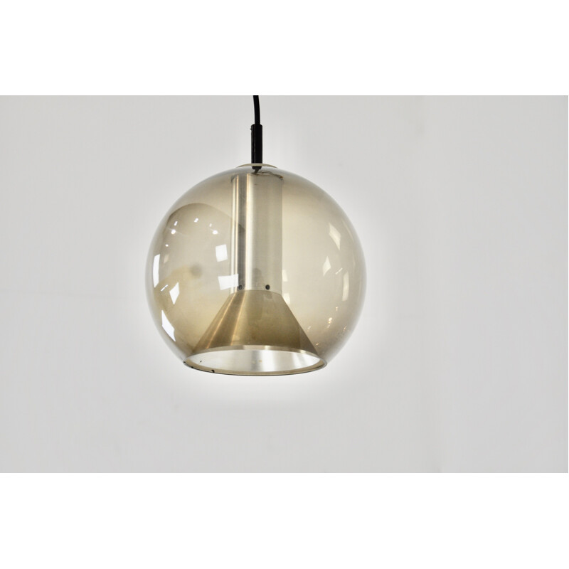 Suspension vintage en globe de Frank Ligtelijn pour Raak, 1960