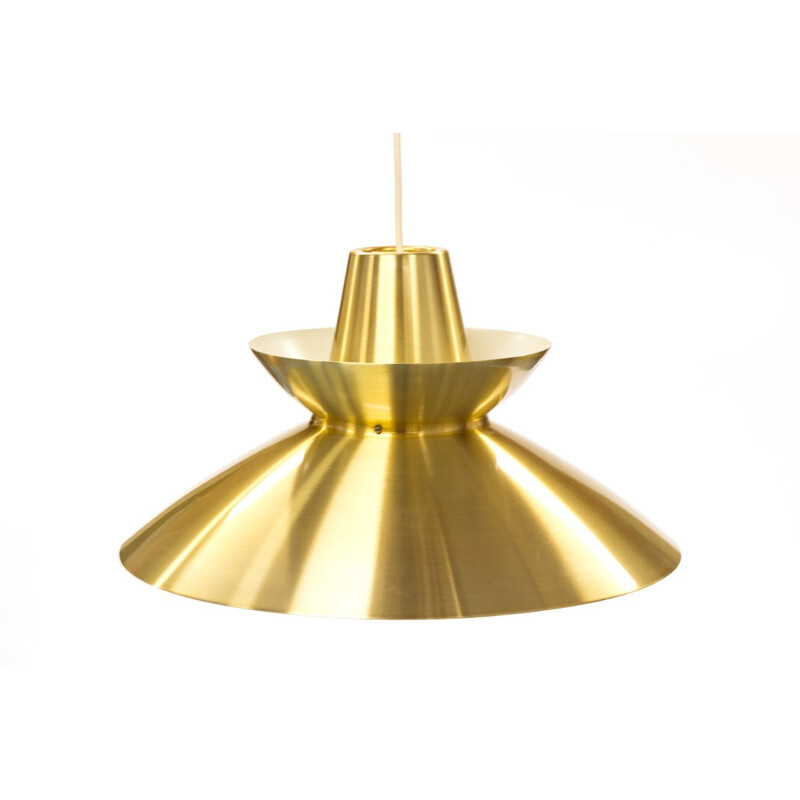 Large Nordisk Solar Compagni "Søværnspendel" pendant light, Jorn UTZON - 1950s