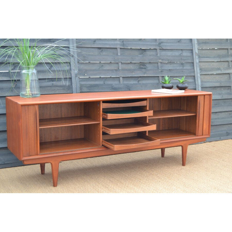 Vintage teak sideboard by Bernhard Pedersen & Son