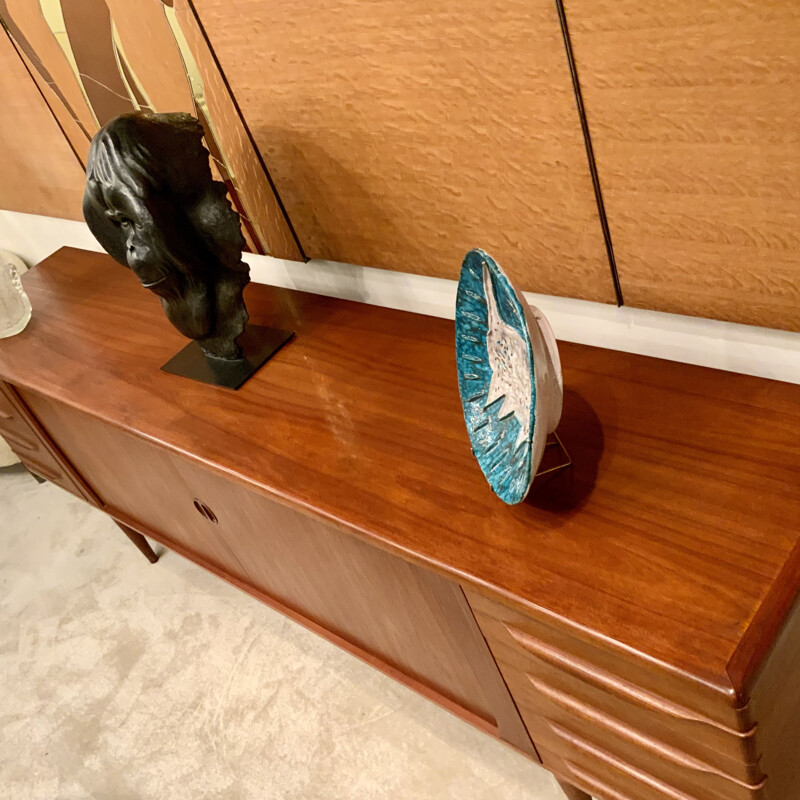 Vintage teak sideboard by Johannes Andersen, Denmark 1960s