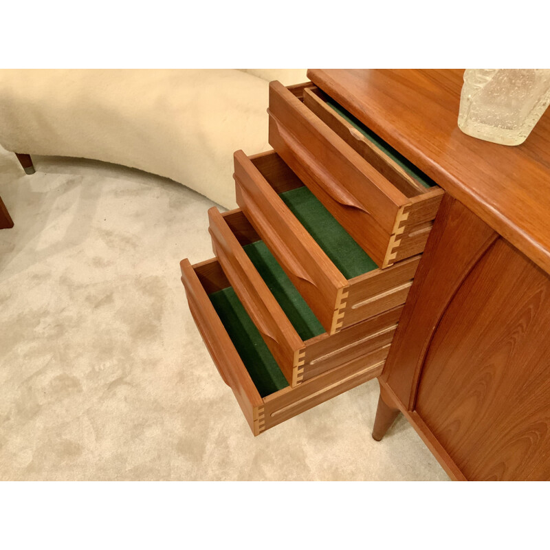 Vintage teak sideboard by Johannes Andersen, Denmark 1960s