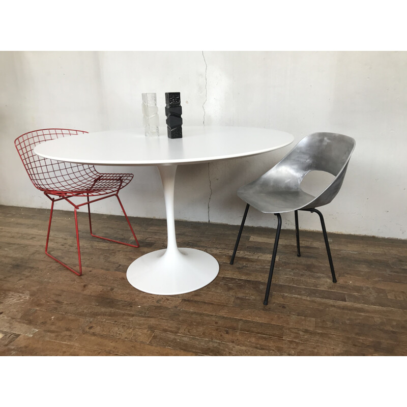 Mesa Vintage Tulip 120cm en melamina de Eero Saarinen para Knoll international