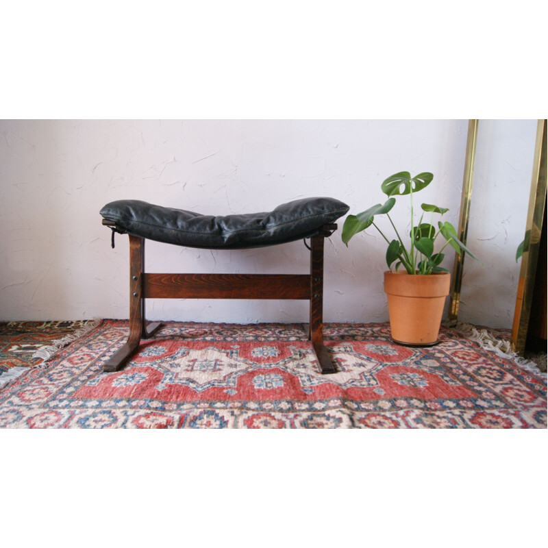 Pouf Siesta norvegese vintage di Ingmar Relling per Westnofa