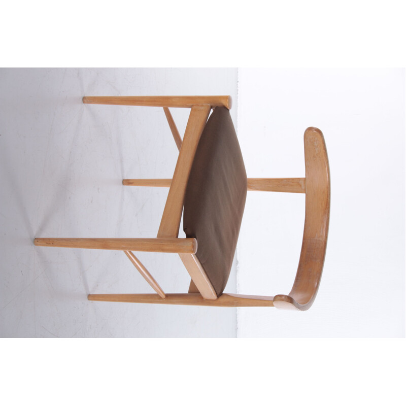 Vintage dining room chair model ch21 by Hans j Wegner for Carl Hansen & Son, Denmark 1960s