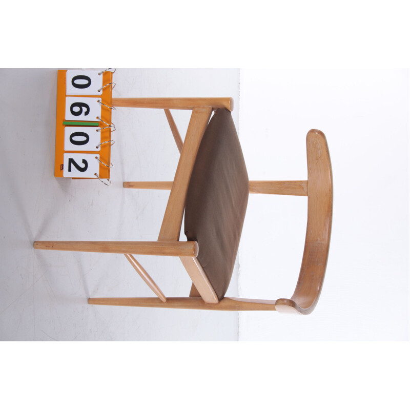 Vintage dining room chair model ch21 by Hans j Wegner for Carl Hansen & Son, Denmark 1960s