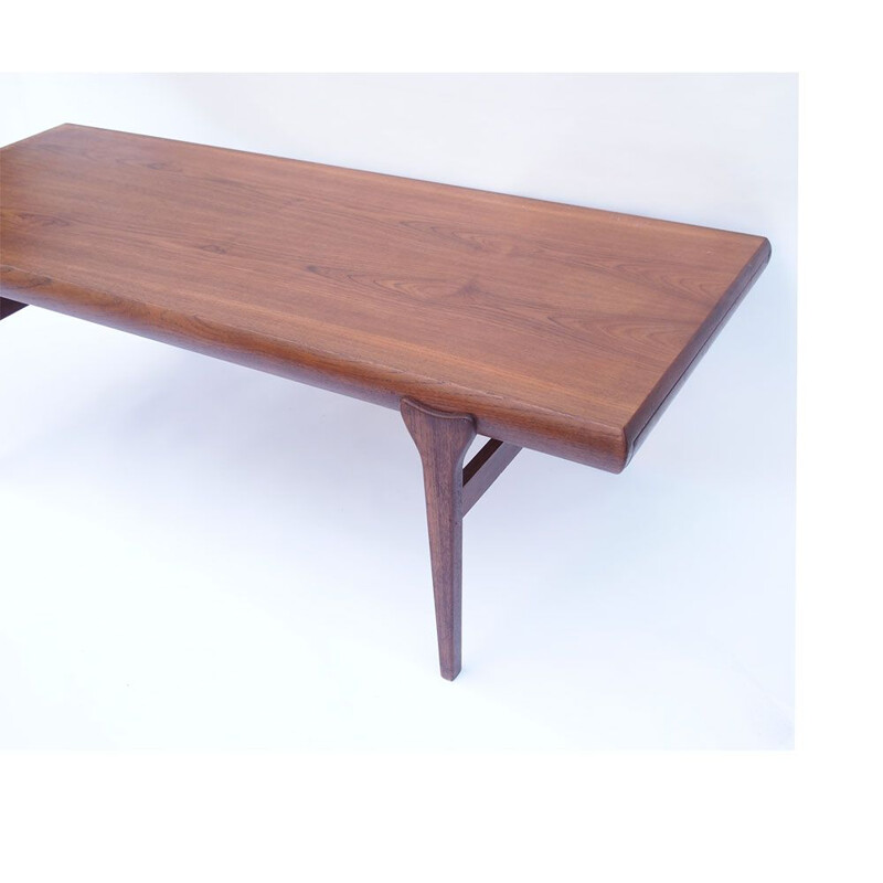 Scandinavian vintage teak coffee table by Johannes Andersen, Denmark 1960s