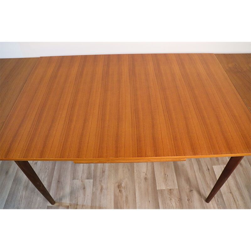 Scandinavian vintage teak table, 1960s