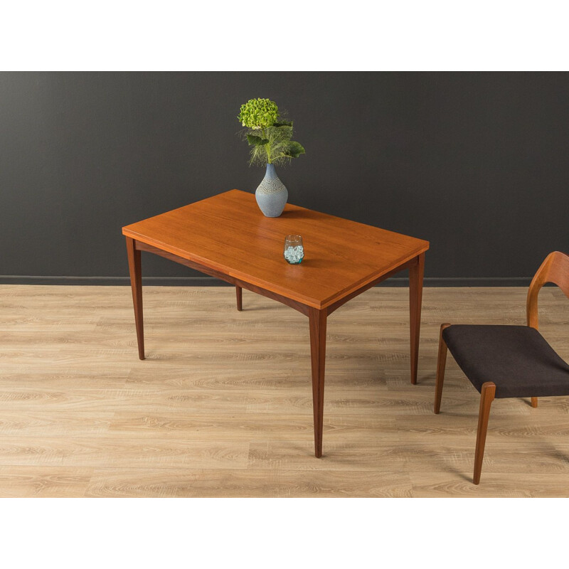 Mid century teak dining table, Germany 1960s