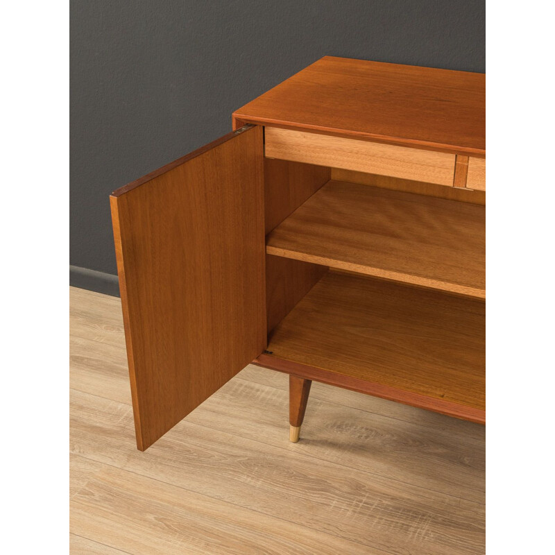 Mid century teak veneer chest of drawers, Germany 1950s